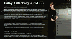 Desktop Screenshot of haleykallenberg.com